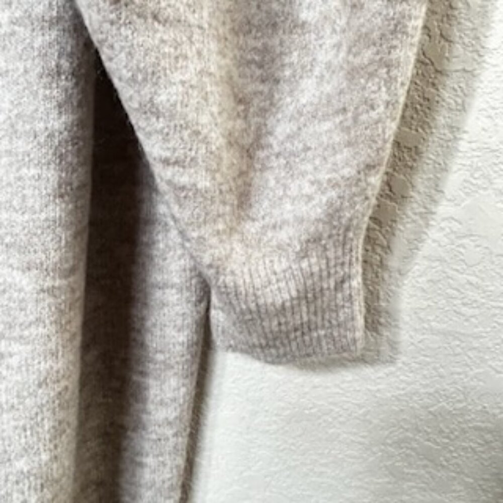 NWT Wool Blend Very Soft Oversized Open Front Knit Cardigan - Picture 11 of 16